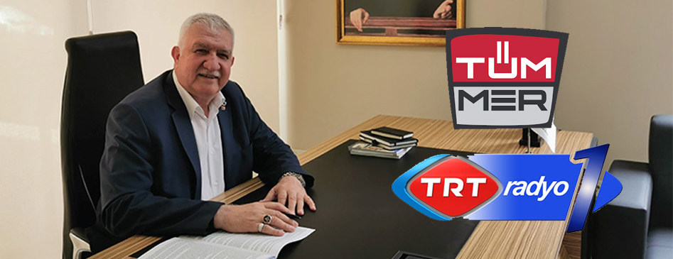 TÜMMER Başkanı İbrahim Alimoğlu TRT Radyo 1’de