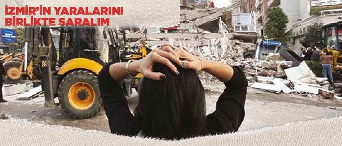 İzmir’in Yaralarını Türkiye İmce Usulü Sarıyor