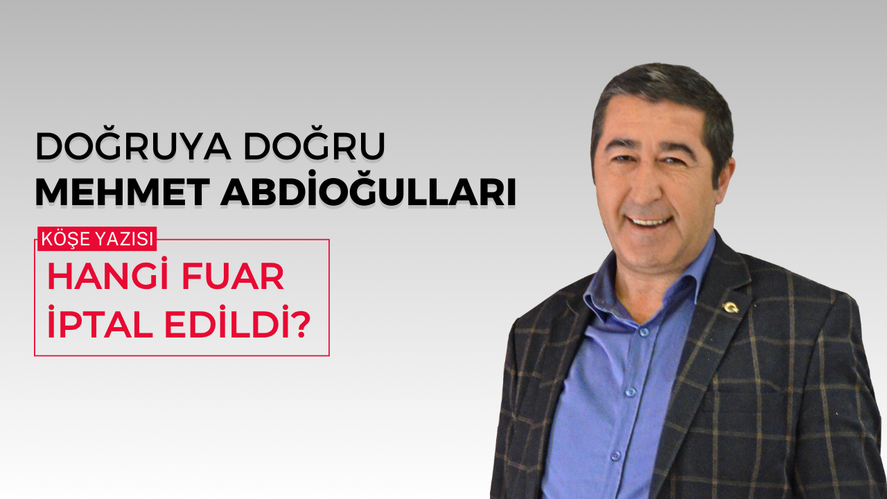 Hangi Fuar iptal edildi?