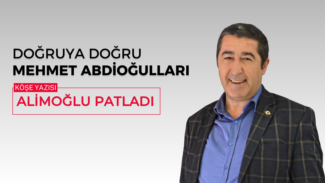 Alimoğlu Sektör için patladı!..