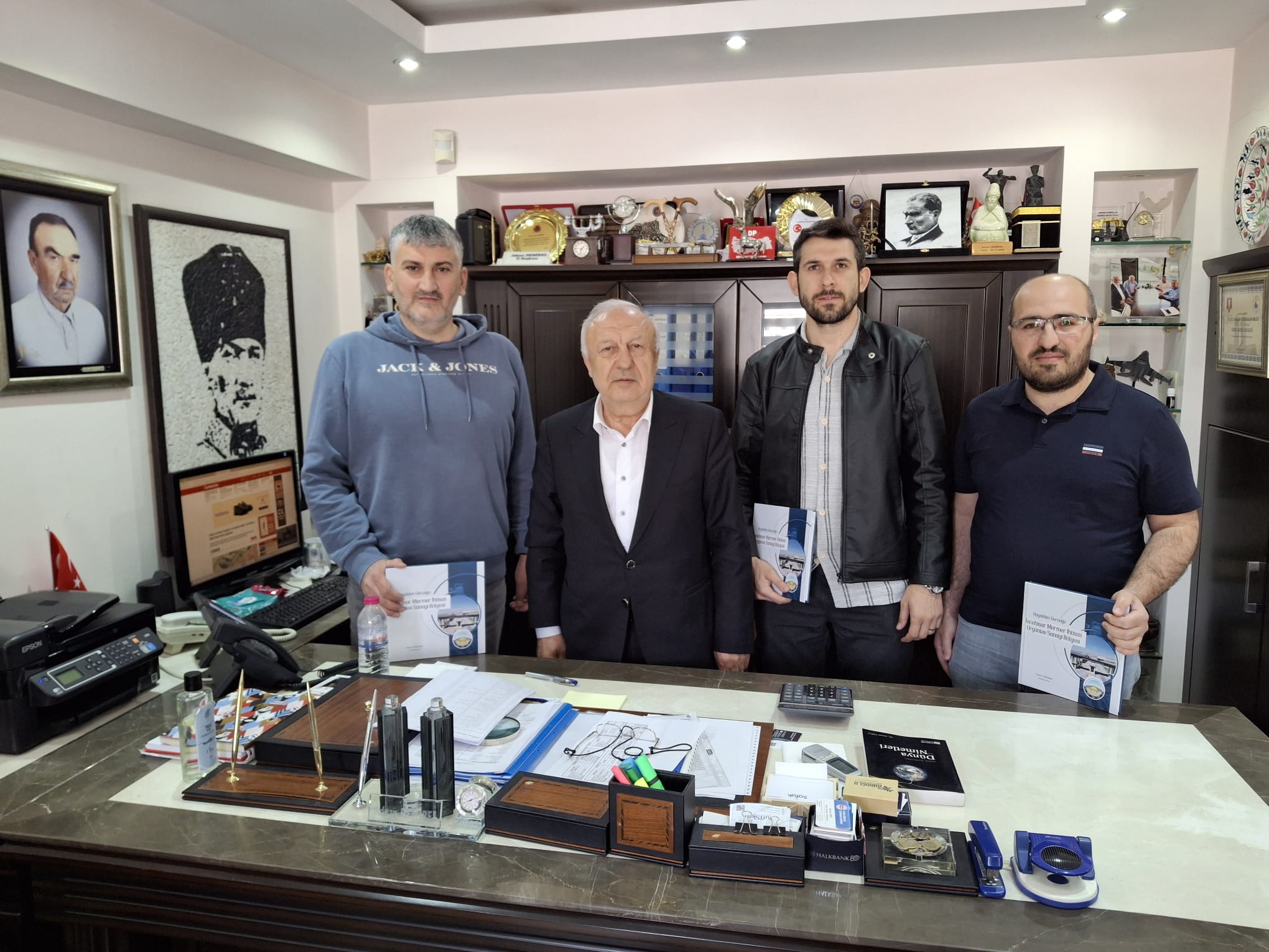 İscehisar MYO Demmer Mermer’i ziyaret etti