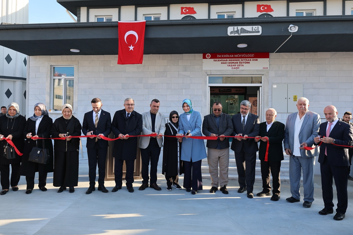 İscehisar OSB’de Hacı Osman Öztürk–Yaşar Usta Camii Hizmete Açıldı