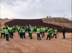 100 Bin Ton Toprakla 70 Dönümlük Alan Yeniden Yeşertildi