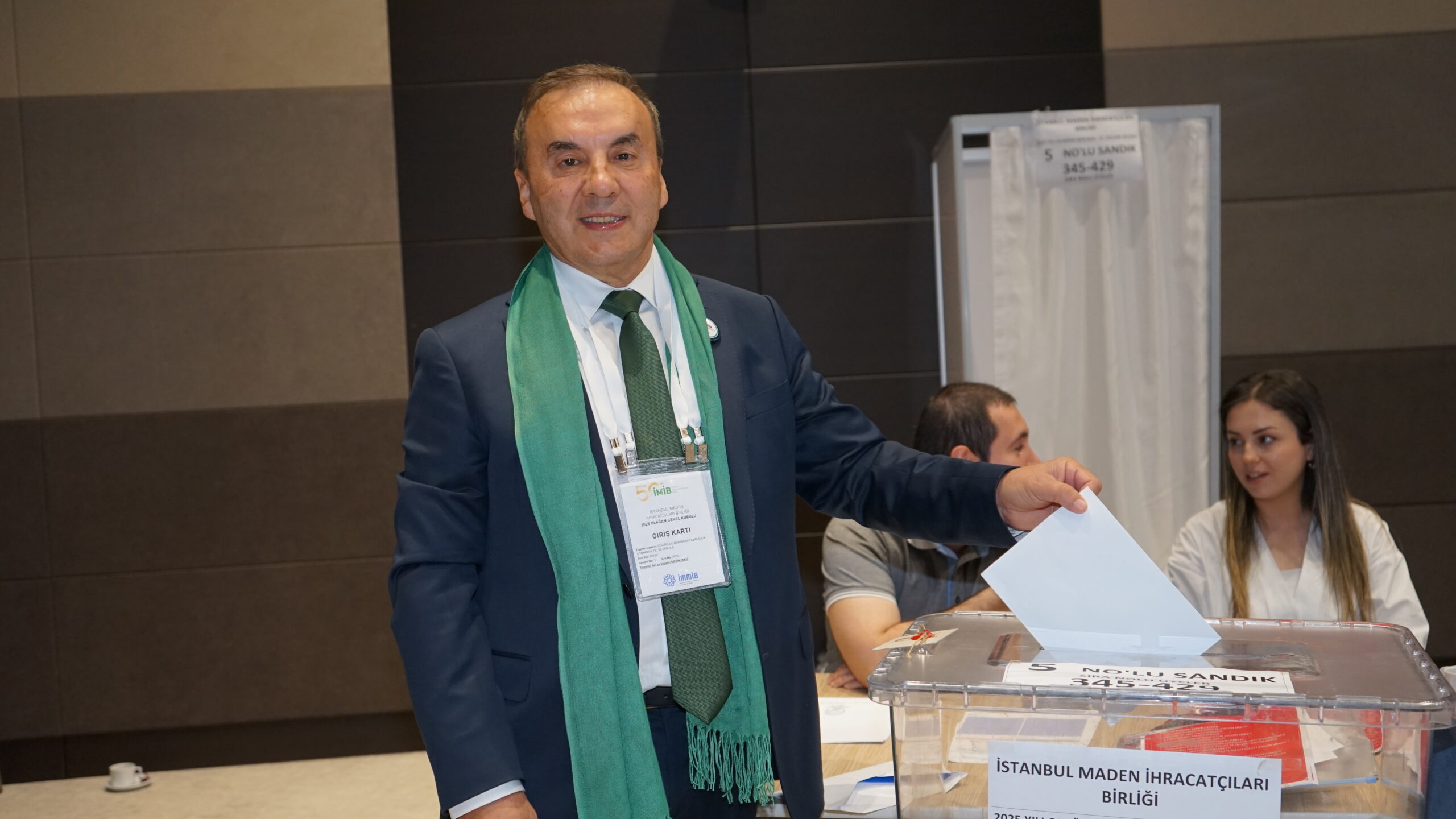 İMİB Başkanı “Çekiç” oldu