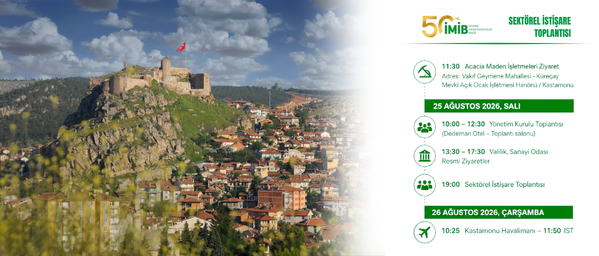 İMİB, Kastamonu’da Sektör Temsilcileriyle Bir Araya Gelecek