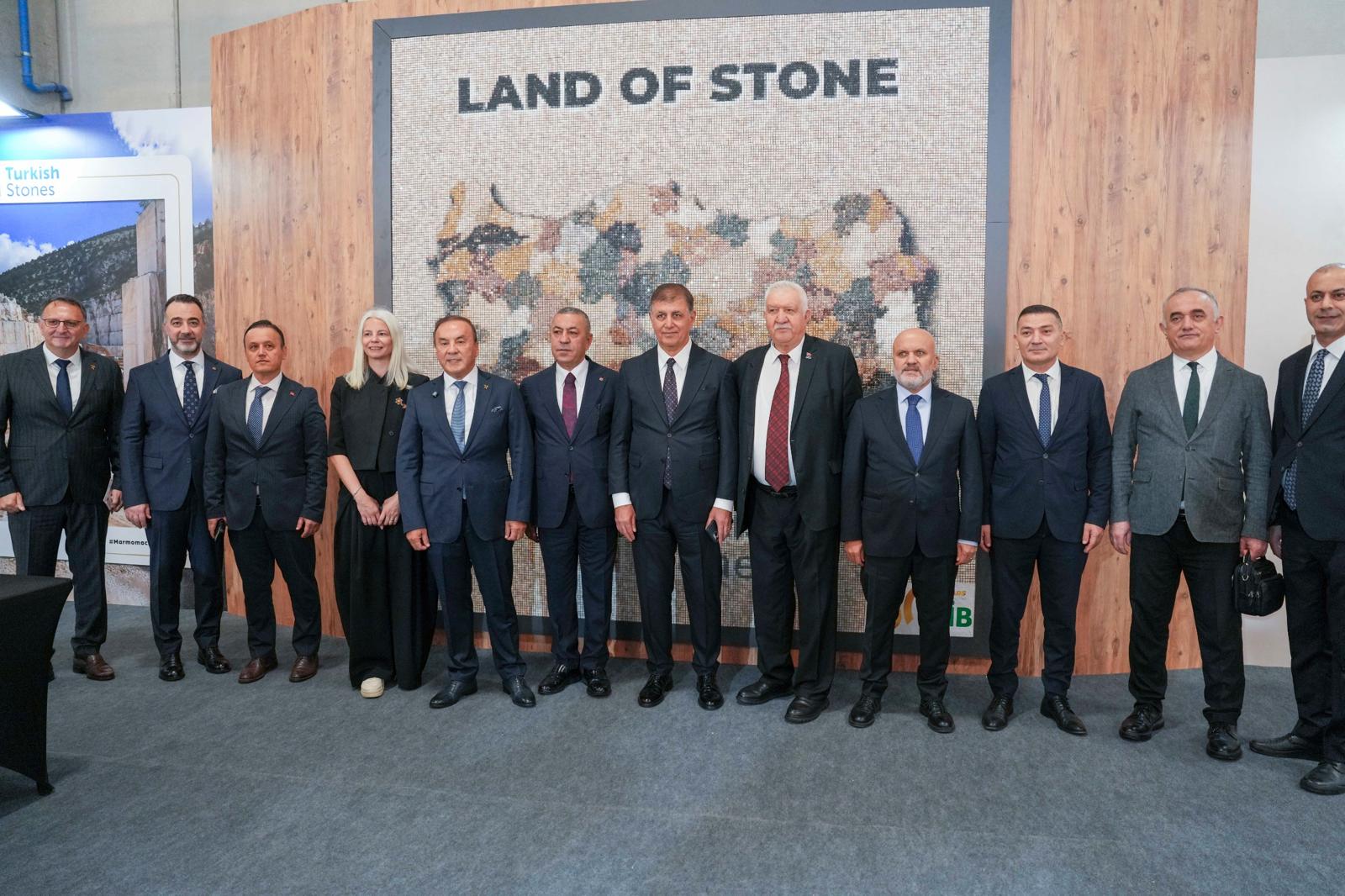 Başkan Tugay’dan İtalya’da Marble İzmir temasları