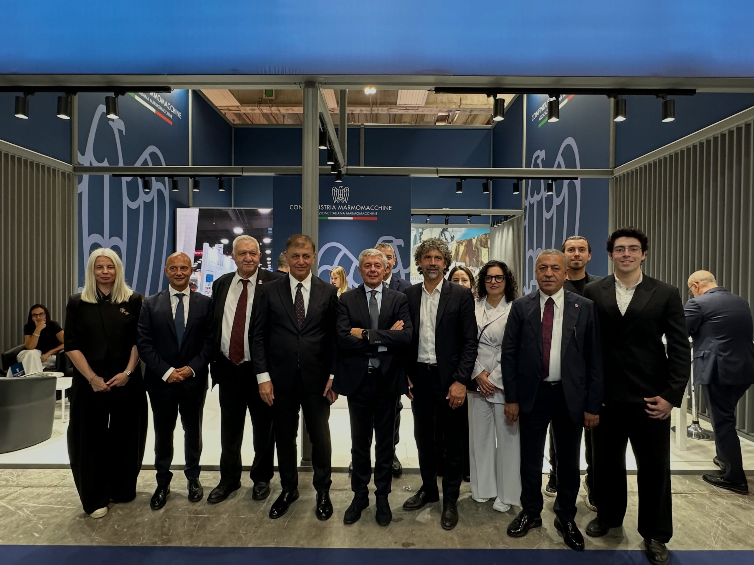 TÜMMER Başkanı Hanifi Şimşek’ten Marmomac’ta Önemli Görüşme